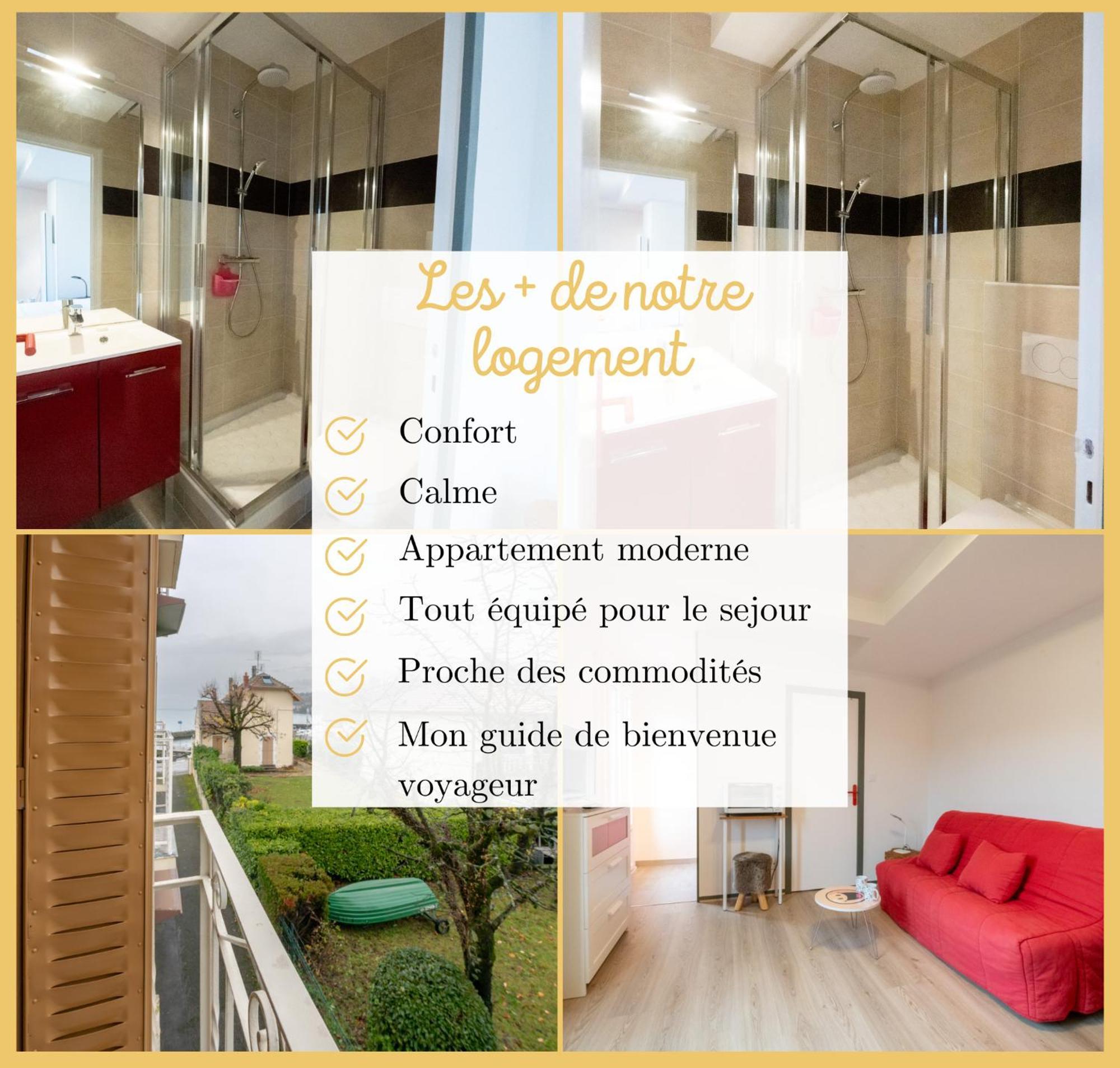 Le De La I 1er I Proche Evian Apartment